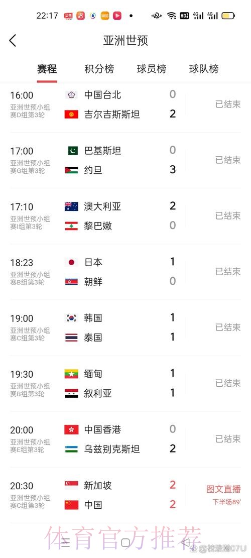 2026世界杯官方比分实时播报